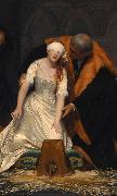 Paul Delaroche The Execution of Lady Jane Grey France oil painting artist